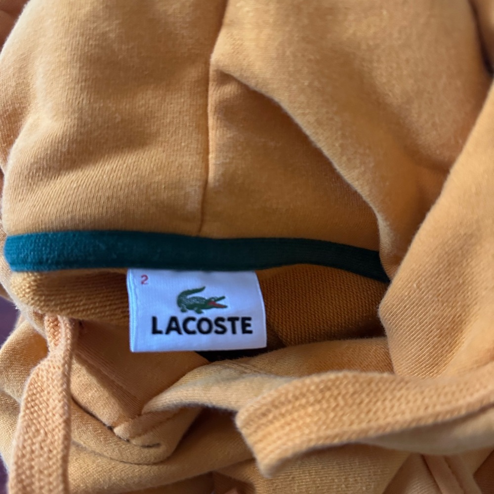 Lacoste big logo hoodie jacket - Picture 8 of 8
